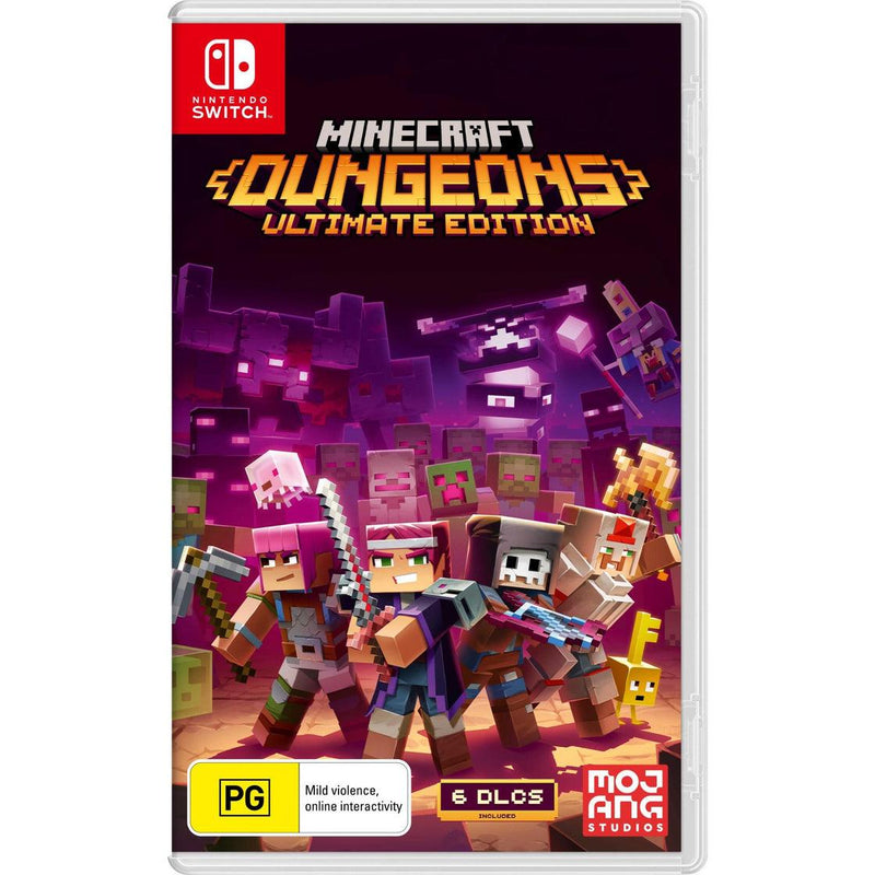 Nintendo Switch Minecraft Dungeons Ultimate Edition