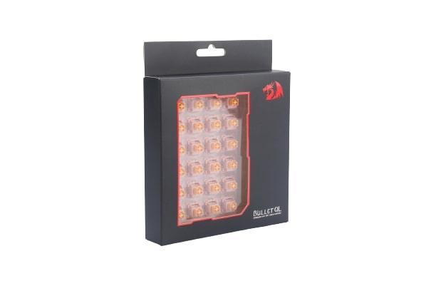 Redragon A113QL Mechanical Switches Linear/Smooth/Quiet Switch (Bullet QL Linear) - DataBlitz