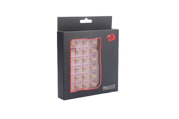Redragon A113F Mechanical Switches Heavy Tactile Switch For Gamers (Bullet F Tactile) - DataBlitz