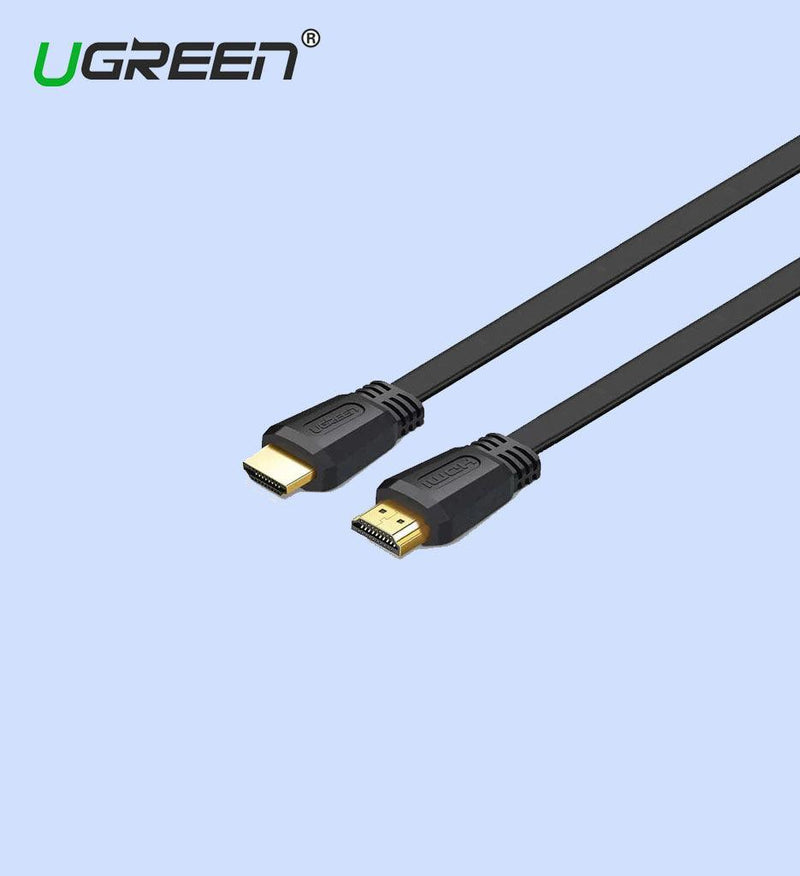 UGREEN HDMI Male To Male Flat Cable 3M (Black) (ED015/50820) - DataBlitz