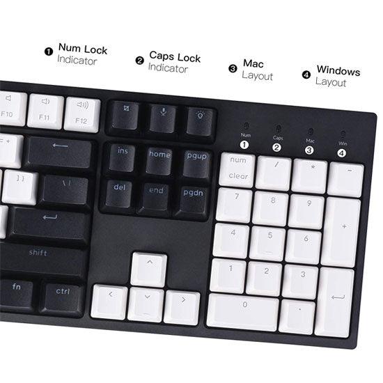 Keychron C2 104-Key Rgb Backlight Hot-Swappable Full Size Wired Mechanical Keyboard (Red Switch) (C2h1) - DataBlitz