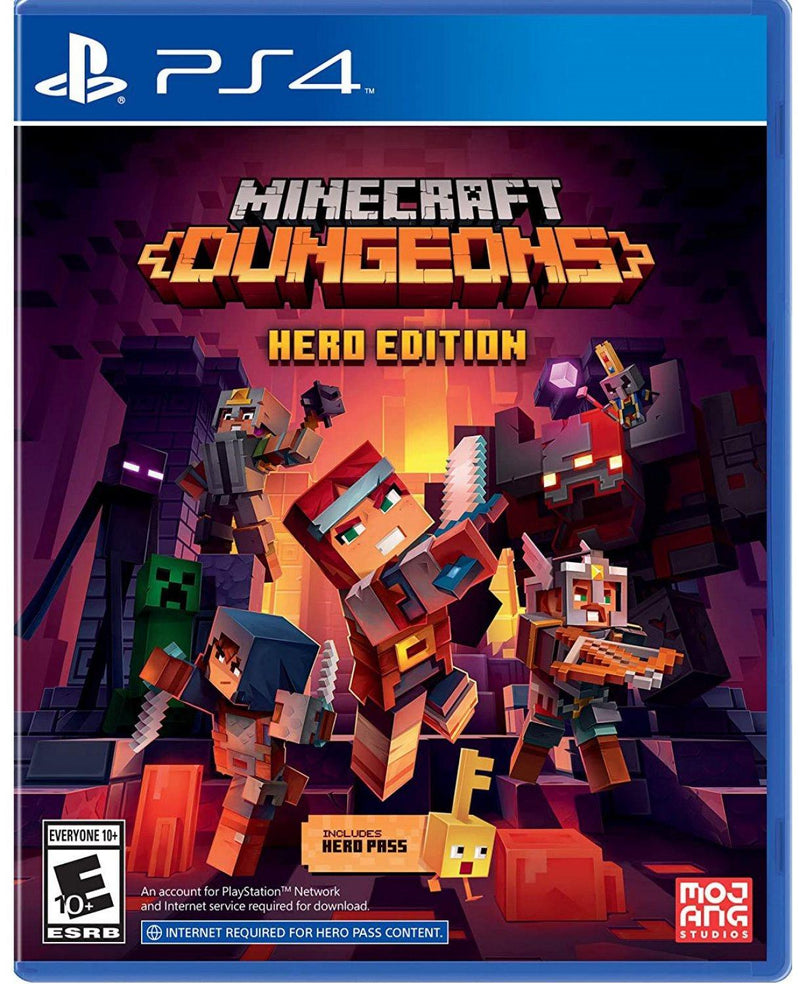 PS4 MINECRAFT DUNGEONS HERO EDITION ALL - DataBlitz