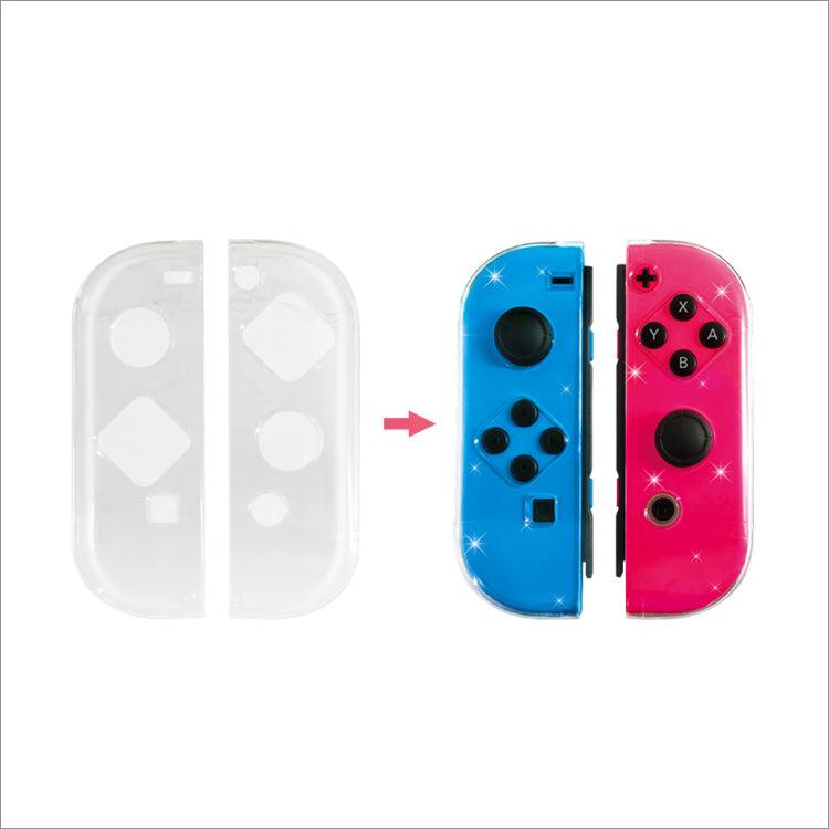 DOBE NSW CRYSTAL CASE CONSOLE & JOY-CON BLUE (TNS-1710) - DataBlitz