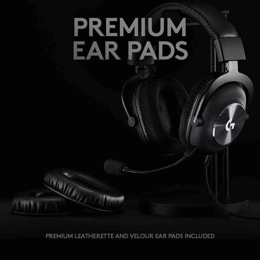 LOGITECH PRO X GAMING HEADSET (BLACK) - DataBlitz