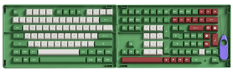 AKKO MATCHA RED BEAN FULL KEYCAPS SET ASA 158 KEYS - DataBlitz