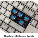 Keychron C1 87-Key Tenkeyless Non-Backlight Hot-Swappable Wired Mechanical Keyboard (Blue Switch) (C1m2) - DataBlitz