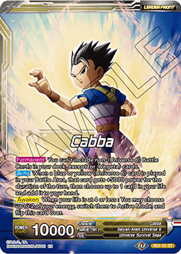 DRAGON BALL SUPER CARD GAME DB7 UNIVERSE 6 ASSAILANTS EXPERT DECK (XD01) - DataBlitz