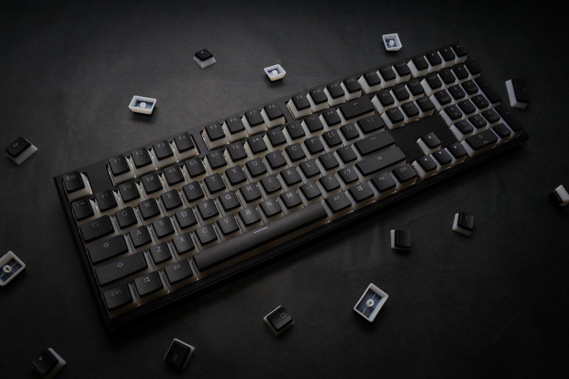 DUCKY ONE 2 RGB LED DOUBLE SHOT PBT PUDDING EDITION MECHANICAL KEYBOARD (CHERRY MX BLUE SWITCH) (DKON1808ST-CUSPDAZTP) - DataBlitz