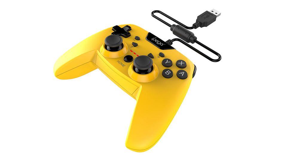 IPEGA WIRED CONTROLLER FOR N-SWITCH/P3/ANDROID/PC YELLOW (PG-SW012A) - DataBlitz