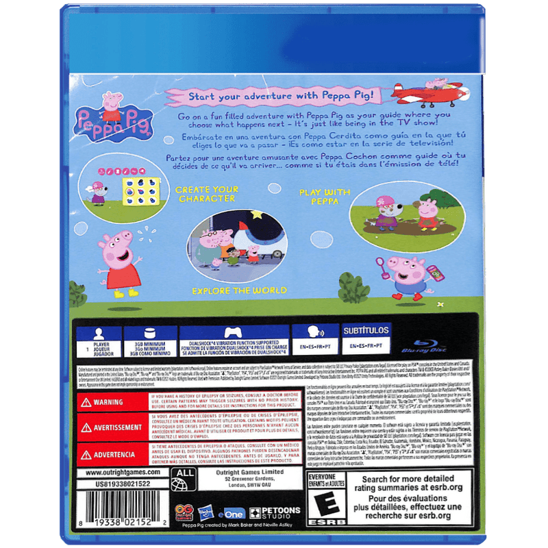 PS4 MY FRIEND PEPPA PIG ALL (US) (ENG/FR/SP) - DataBlitz