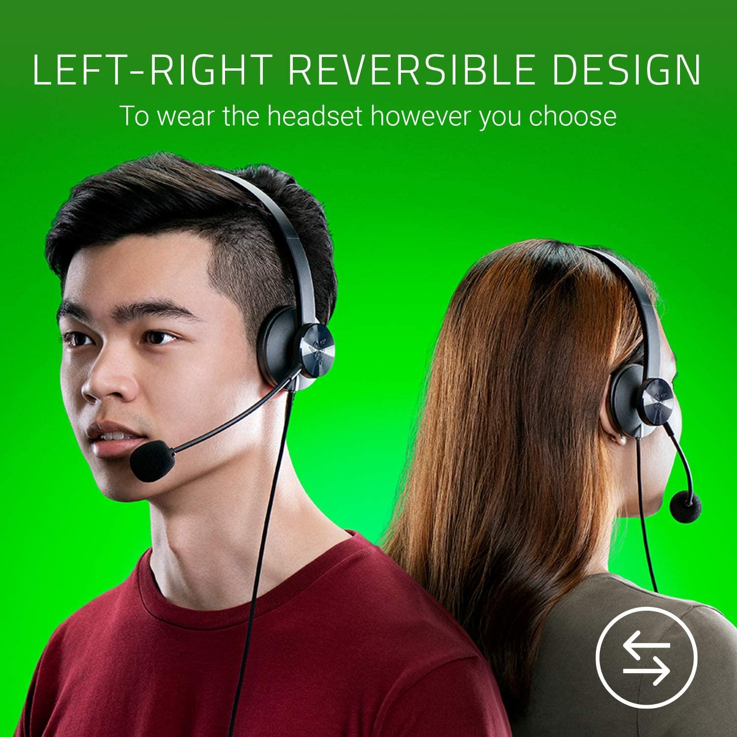 RAZER TETRA CONSOLE CHAT HEADSET 3.5 MM ANALOG MONO - DataBlitz