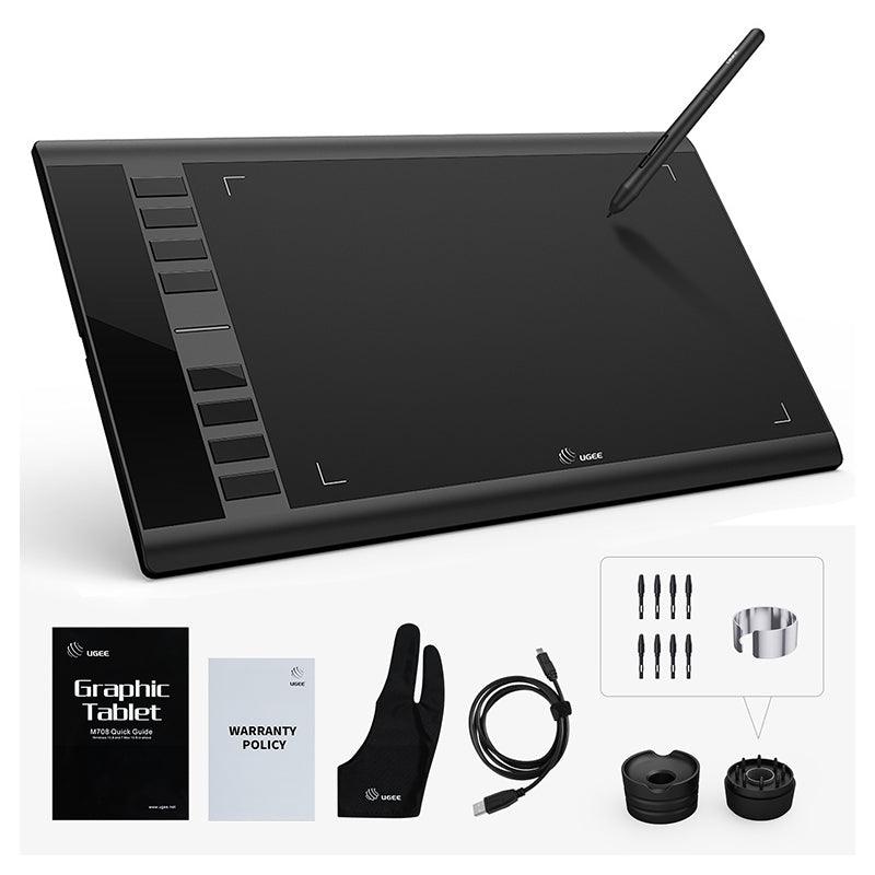 Ugee M708 10" Pen Tablet (Black) - DataBlitz