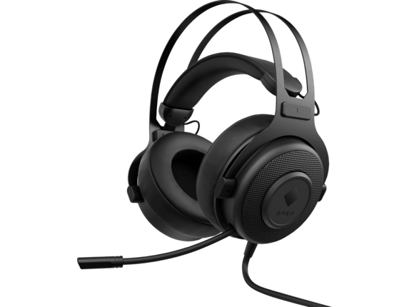 HP Omen Blast Wired Headset (Black) (1A858AA) - DataBlitz