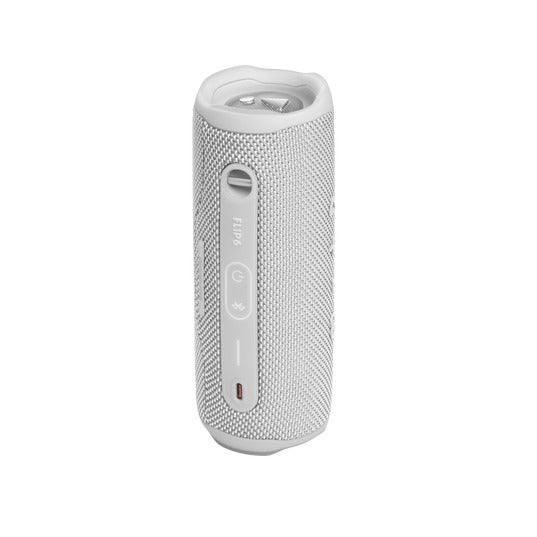 JBL Flip 6 Portable Waterproof Speaker (White) - DataBlitz