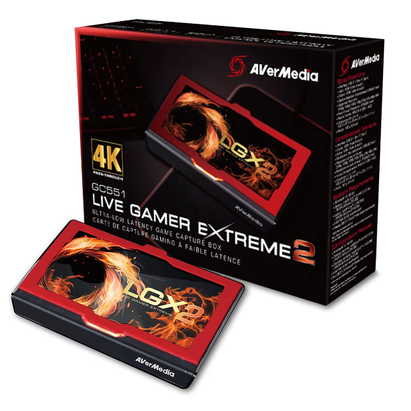 AVERMEDIA LIVE GAMER EXTREME 2 ULTRA-LOW LATENCY GAME CAPTURE BOX (GC551) - DataBlitz