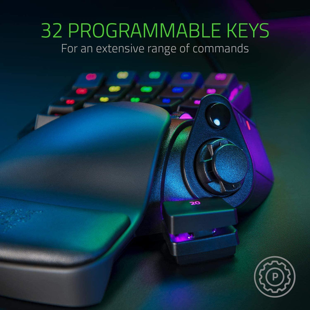 RAZER TARTARUS PRO ANALOG OPTICAL GAMING KEYPAD - DataBlitz