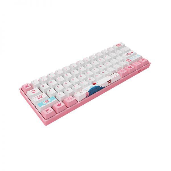 AKKO WORLD TOUR TOKYO 3061S RGB MECHANICAL GAMING KEYBOARD (AKKO CS JELLY PINK) - DataBlitz