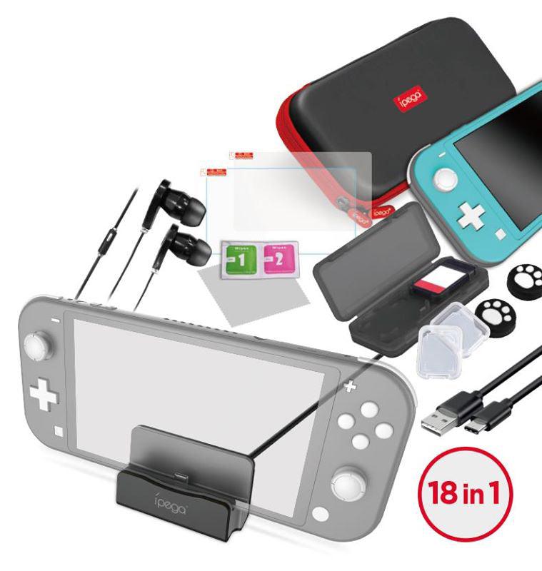 IPEGA 18 IN 1 SUPER PACK FOR N-SWITCH LITE (PG-SL002) - DataBlitz