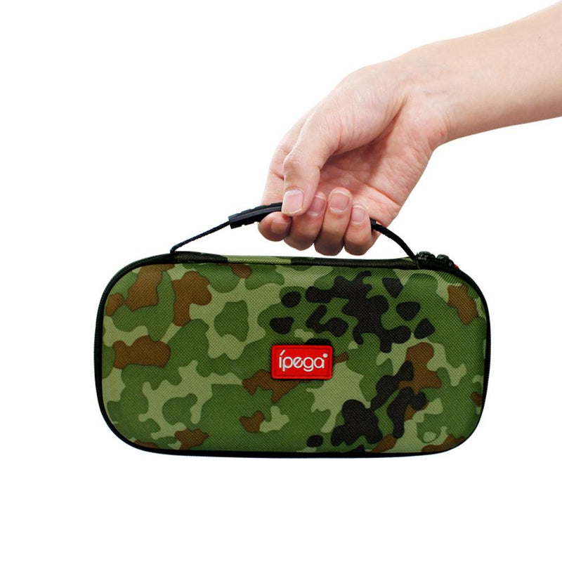 IPEGA PORTABLE TRAVEL CARRYING CASE FOR N-SWITCH LITE CAMOUFLAGE GREEN (PG-SL020) - DataBlitz