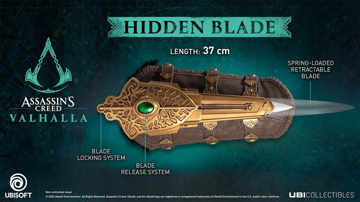 ASSASSINS CREED VALHALLA HIDDEN BLADE REPLICA FIGURINE - DataBlitz