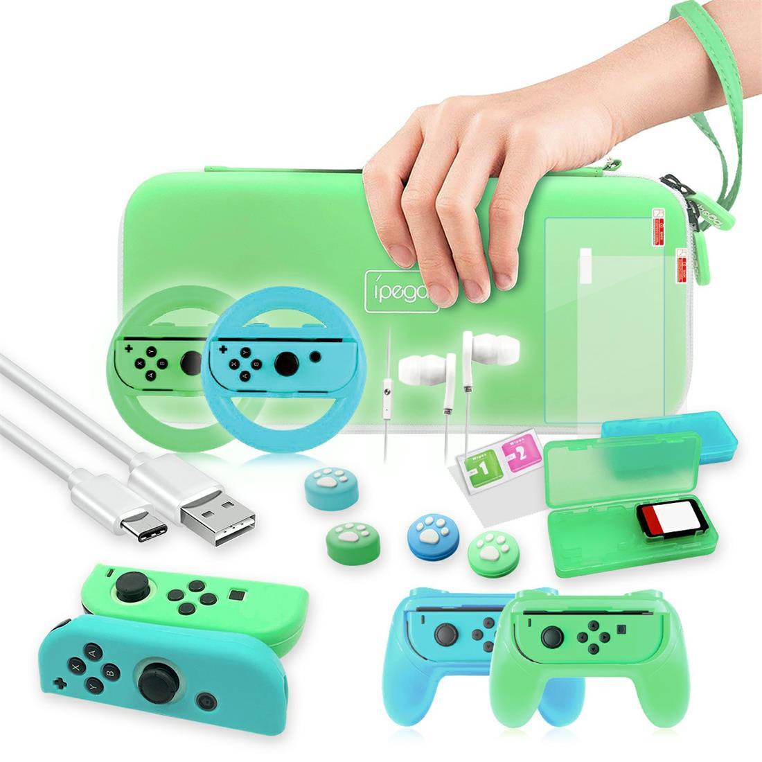 IPEGA 26 IN 1 ESSENTIAL ACCESSORIES PACK FOR N-SWITCH (ANIMAL CROSSING) (PG-SW053) - DataBlitz