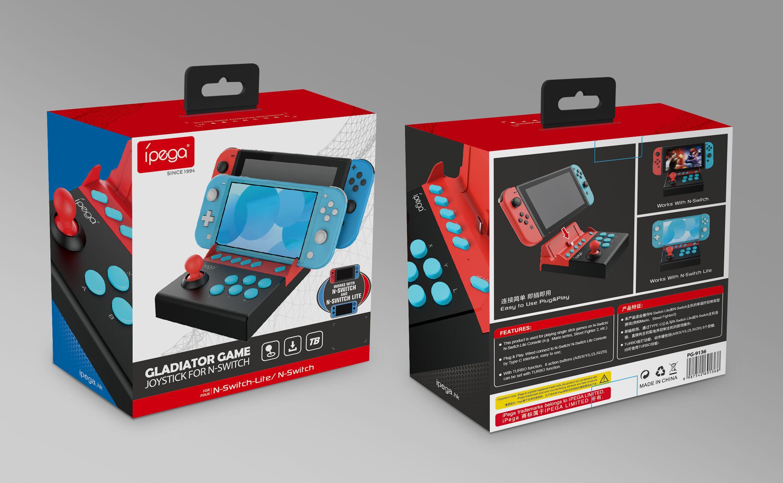 IPEGA GLADIATOR JOYSTICK FOR N-SWITCH/N-SWITCH LITE (PG-9136A) - DataBlitz
