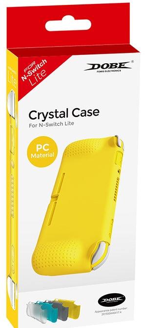 DOBE NSW CRYSTAL CASE PC MATERIAL FOR N-SWITCH LITE (YELLOW) (TNS-19112) - DataBlitz