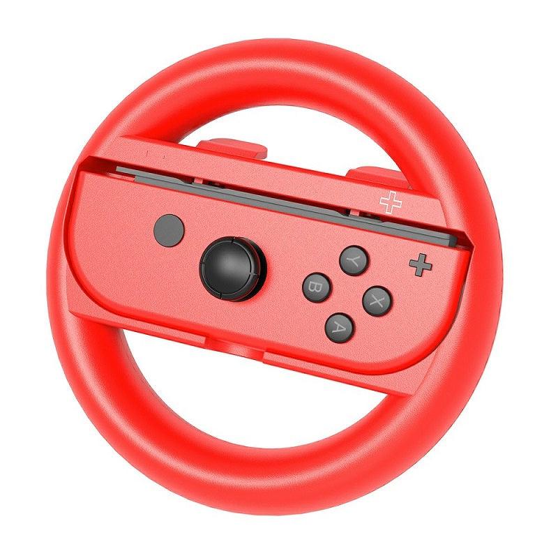 IPEGA RACING GAMES STEERING WHEEL 2 PCS FOR N-SWITCH JOY-CON (RED/BLUE) (PG-SW086) - DataBlitz