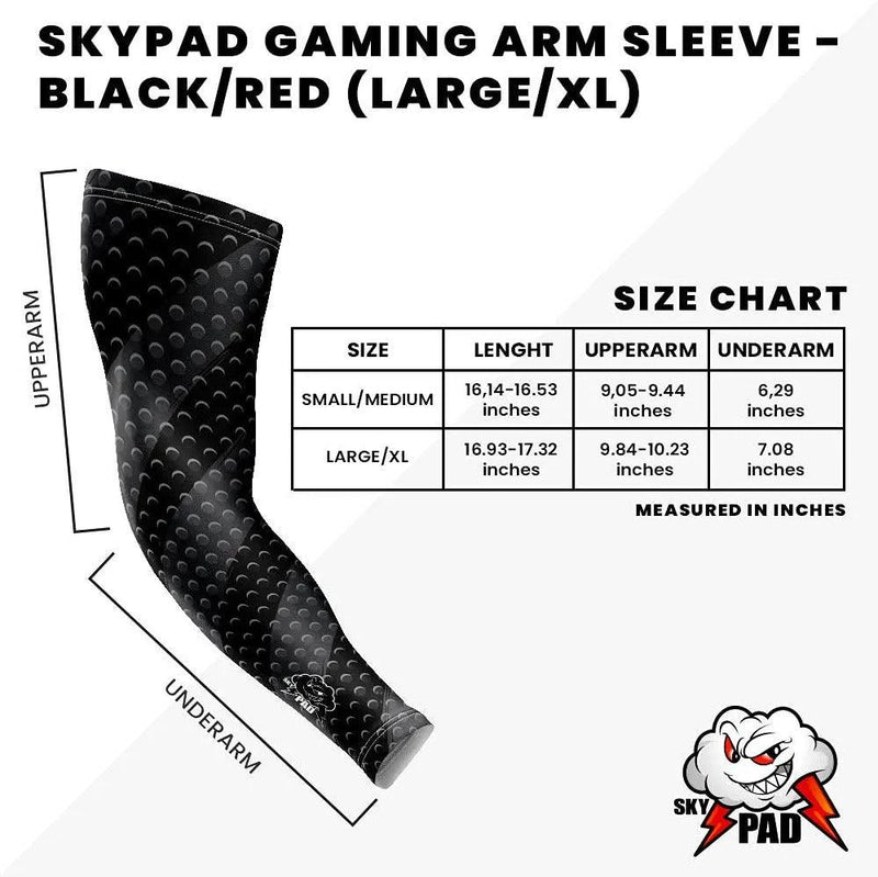 Skypad Arm Sleeve Black L/XL - DataBlitz