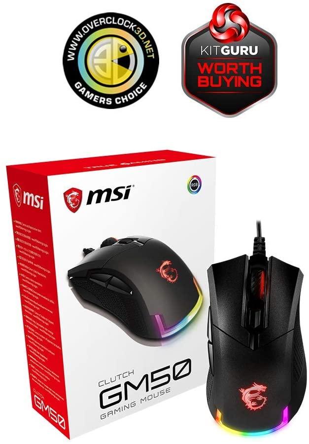 MSI CLUTCH GM50 GAMING MOUSE - DataBlitz