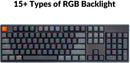 Keychron K10 Full Size RGB Backlight Aluminum Wireless Mechanical Keyboard