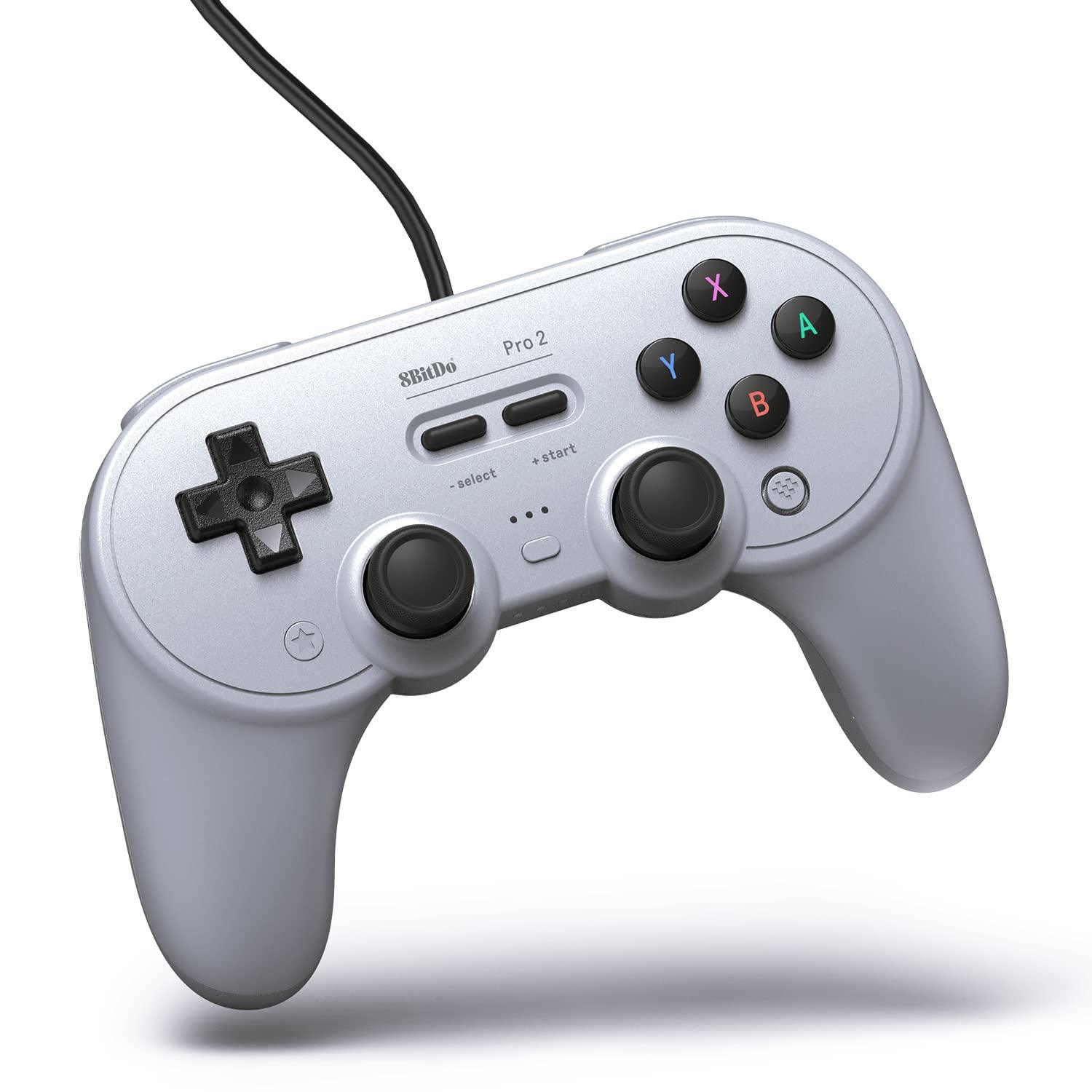8BITDO PRO 2 WIRED GAMEPAD (GRAY EDITION) (SWITCH/WINDOWS) (82BD) - DataBlitz