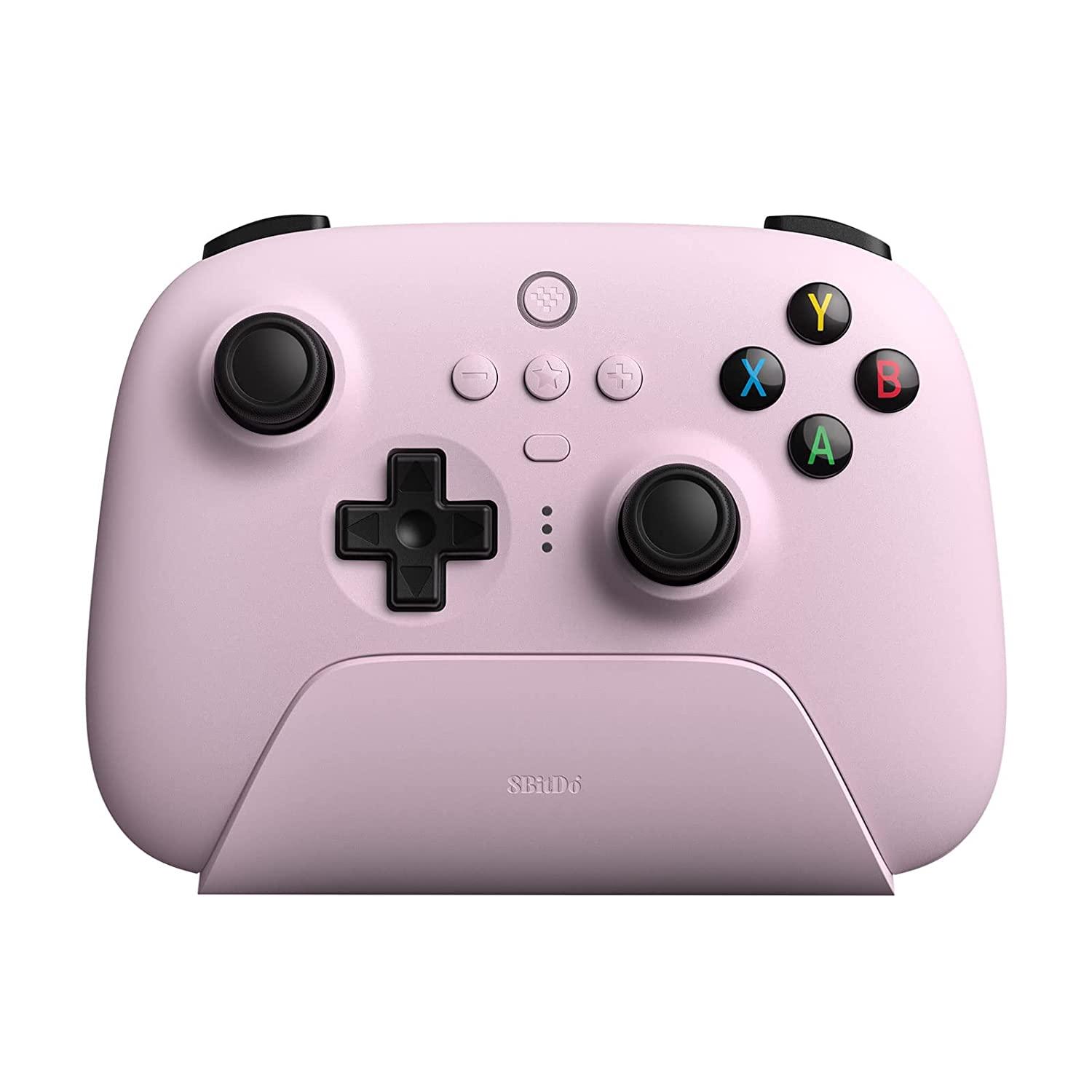 8BITDO Ultimate Wireless 2.4G Controller (Windows/Android/Raspberry Pi) (Pastel Pink Edition) (81HA03) - DataBlitz