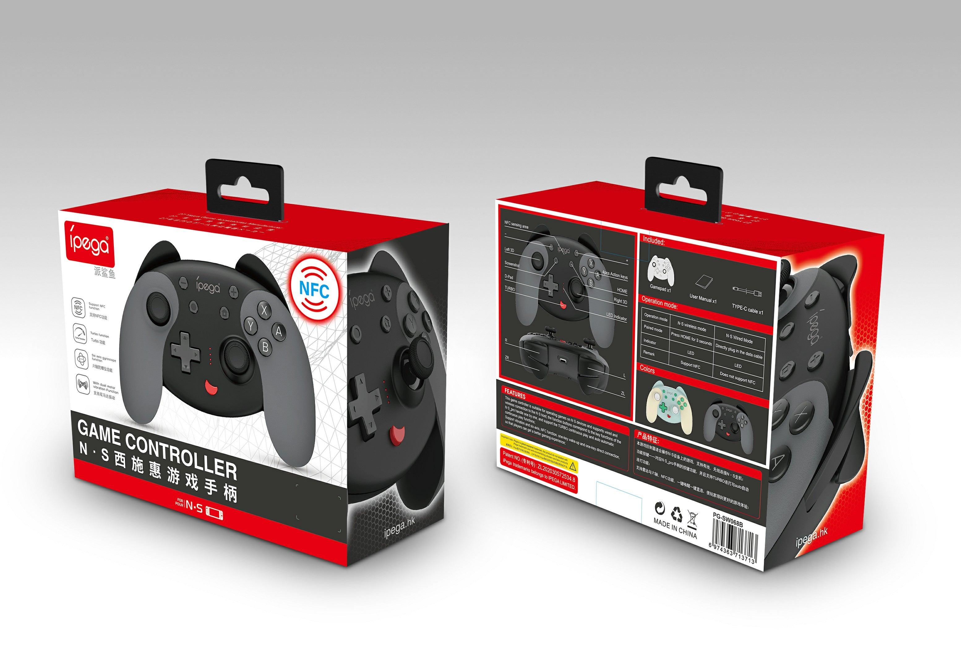 IPEGA GAME CONTROLLER FOR N-S/P3/ANDROID/PC (BLACK) (PG-SW068C) - DataBlitz