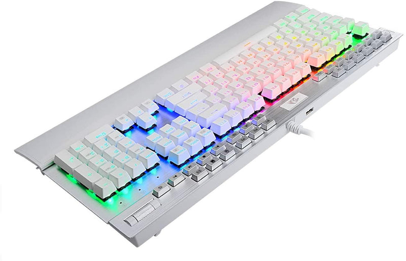 REDRAGON YAMA MECHANICAL GAMING KEYBOARD WHITE (K550W-RGB-1) - DataBlitz