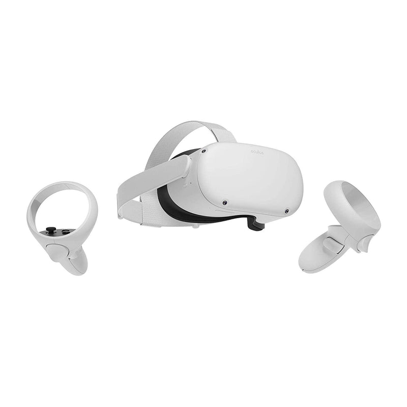 Oculus / Meta Quest 2 128GB All In One VR Gaming Headset (Includes Resident Evil 4 Download Code Inside) (White) - DataBlitz