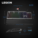 LENOVO LEGION K500 RGB MECHANICAL GAMING KEYBOARD (BLACK) - DataBlitz