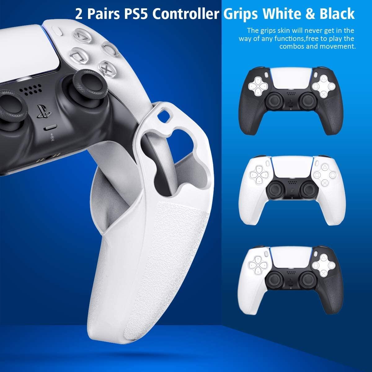 OIVO PS5 CONTROLLER GRIP SKIN FOR P-5 (WHITE) (IV-P5226)