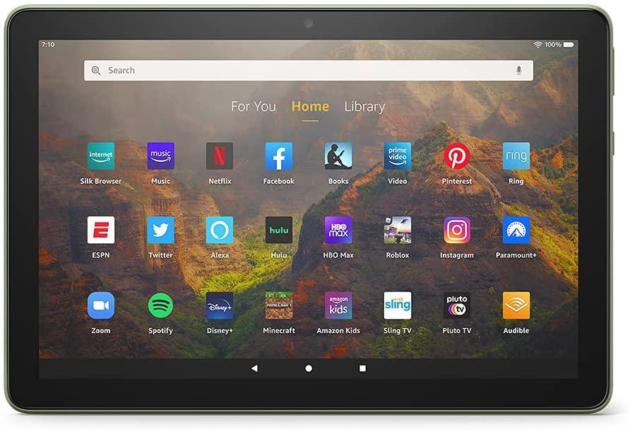 Amazon Fire HD 10 Tablet 11th Gen With Alexa 32GB (Olive) - DataBlitz