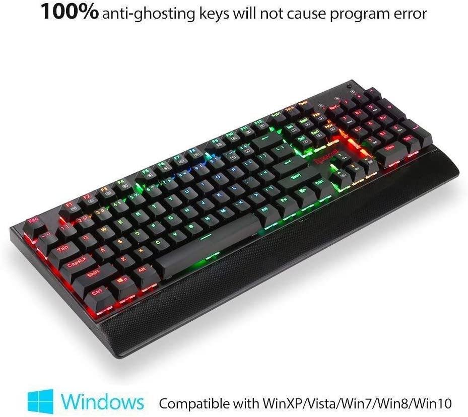 REDRAGON KALA RGB MECHANICAL GAMING KEYBOARD BLUE SWITCH (K557) - DataBlitz