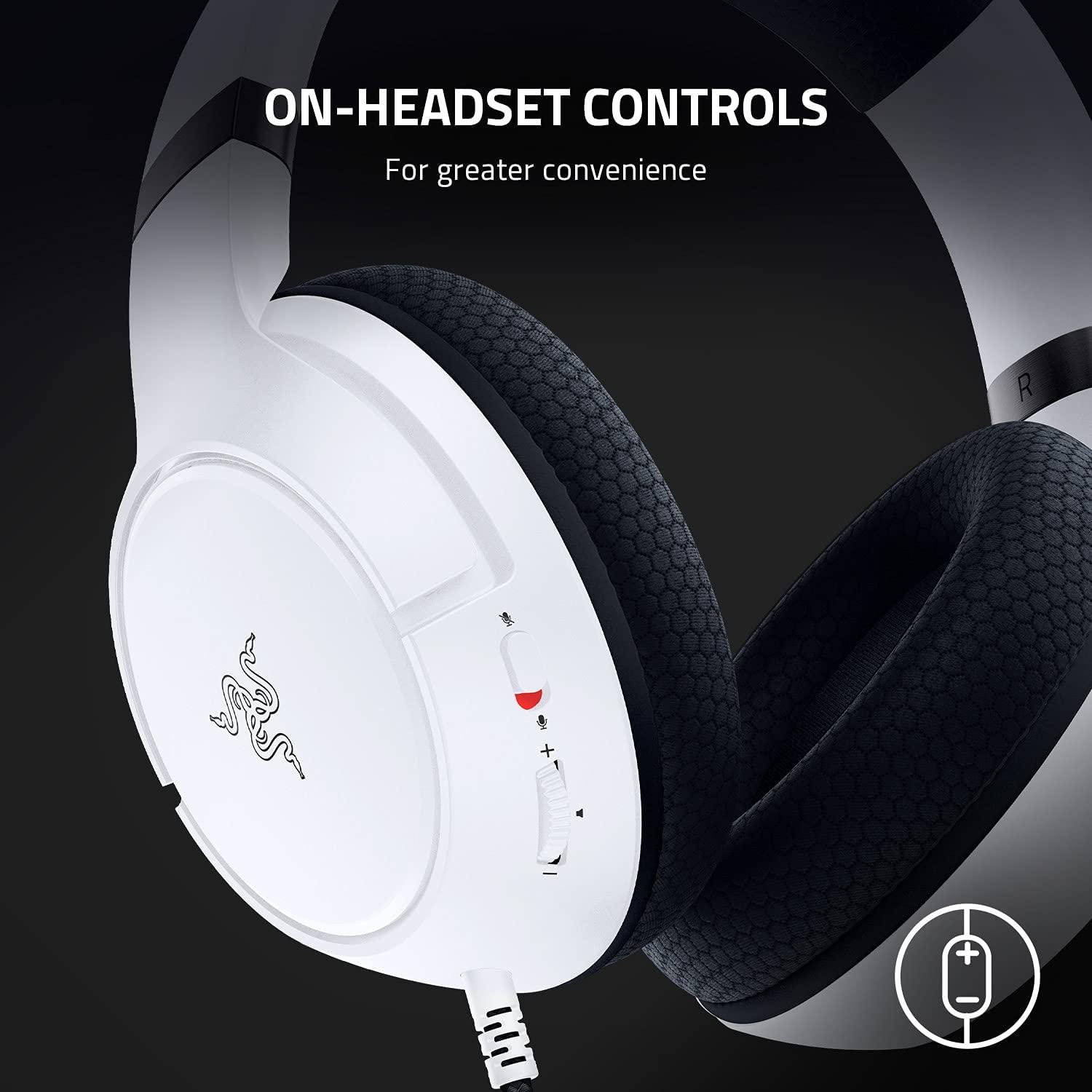 RAZER KAIRA X WIRED GAMING HEADSET FOR XBOX SERIES X|S (WHITE) - DataBlitz