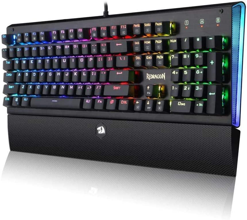 REDRAGON ARYAMAN RGB MECHANICAL GAMING KEYBOARD BLUE SWITCH (K569) - DataBlitz