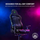 RAZER ENKI GAMING CHAIR FOR ALL-DAY COMFORT (BLACK) - DataBlitz