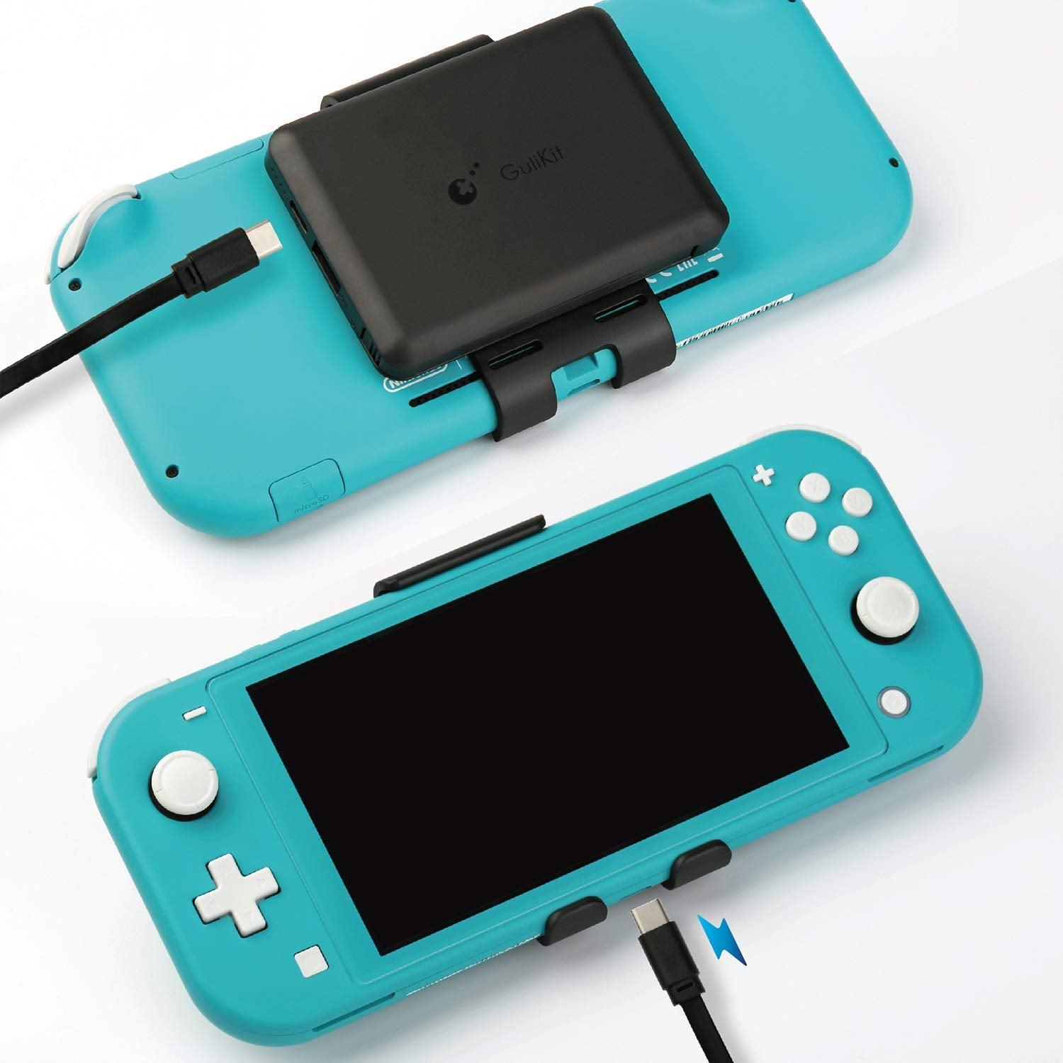GULIKIT NSW DETACHABLE BACK MOUNT POWER BANK 5000 MAH FOR SWITCH LITE (NS04) - DataBlitz