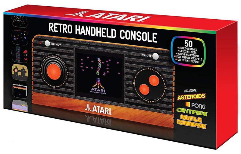 Atari Retro Handheld Console 50 Classic Games Built-In - DataBlitz