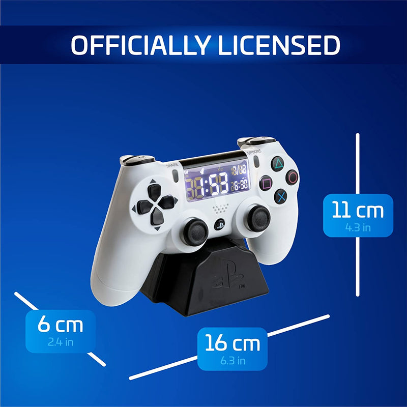 Paladone Playstation 4 White Controller Alarm Clock (PP8342PS)