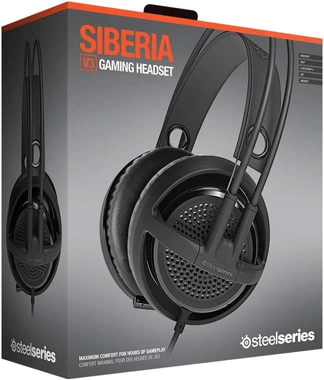 Steelseries Siberia V3 Gaming Headset Black (PN61357)