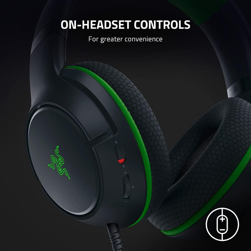 RAZER KAIRA X WIRED GAMING HEADSET FOR XBOX SERIES X|S (BLACK) - DataBlitz