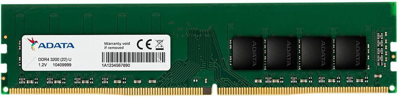 ADATA 8GB DDR4 3200MHZ PC4-25600 U-DIMM Memory (AD4U32008G22-SGN) - DataBlitz