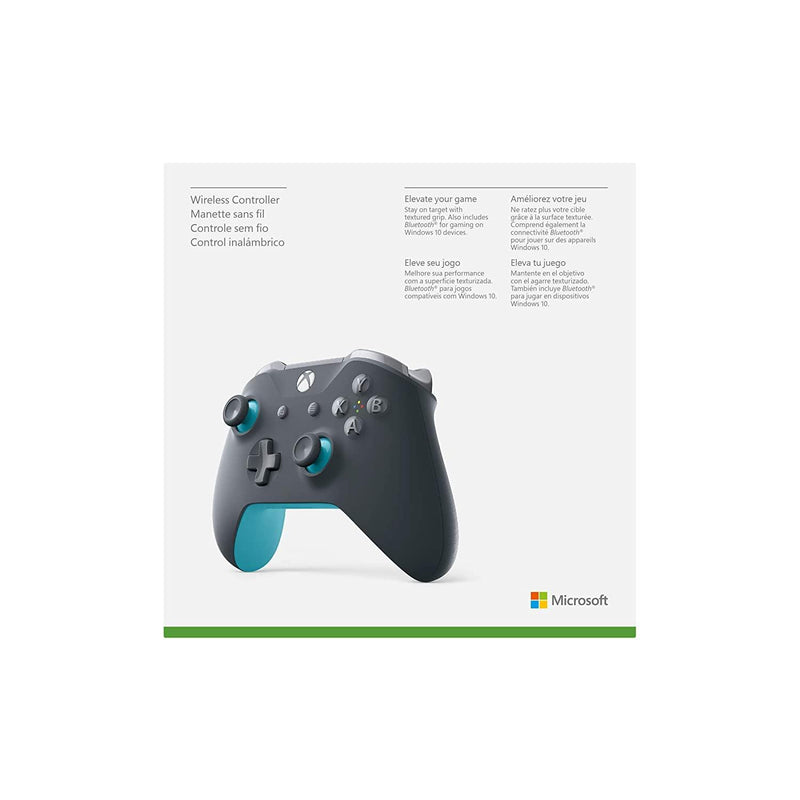 XBOXONE WIRELESS CONTROLLER GREY/BLUE (ASIAN) - DataBlitz